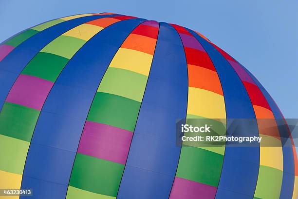 Plano De Balão De Ar Quente - Fotografias de stock e mais imagens de Aventura - Aventura, Azul, Balão de ar quente