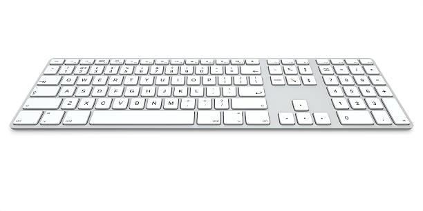Computer keyboard stock photo