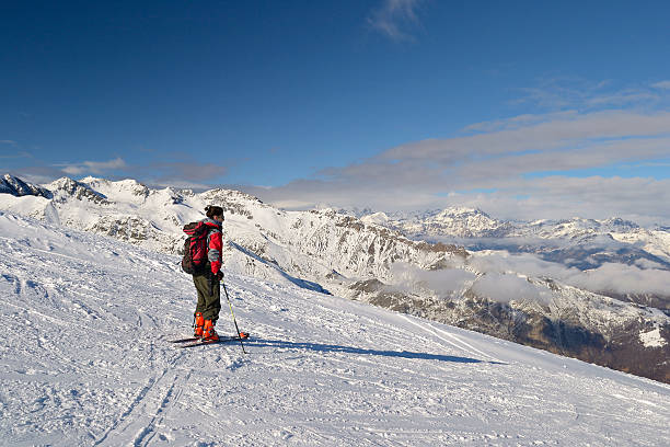 istock Back country skiing in the Alps 463239105