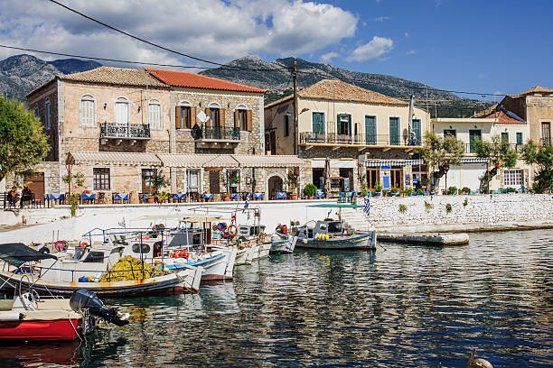 istock Fishing port in Mani 463241779