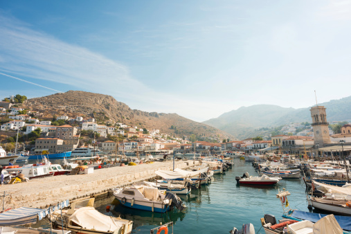 Hydra Island is an hour and a half from Athens by ferry.  Hydra has no cars or motorised vehicles.