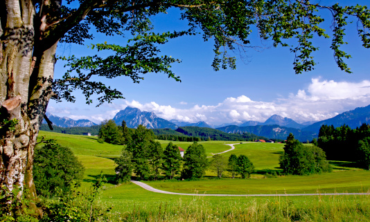 Mountains,Allgäu,Bavaria,Germany.