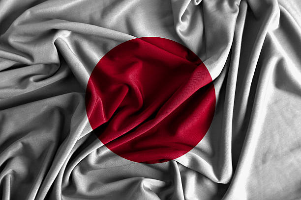 флаг японии - japanese flag flag japan national flag стоковые фото и изображения