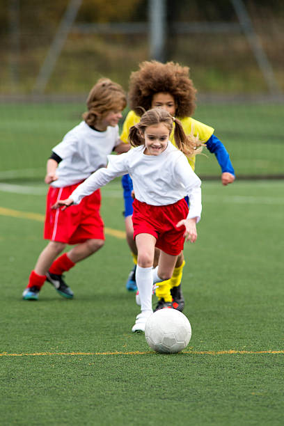istock Children playing Soccer 463267517