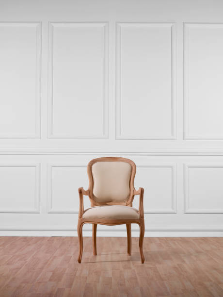 istock Retro Chair Against Wall 463267851