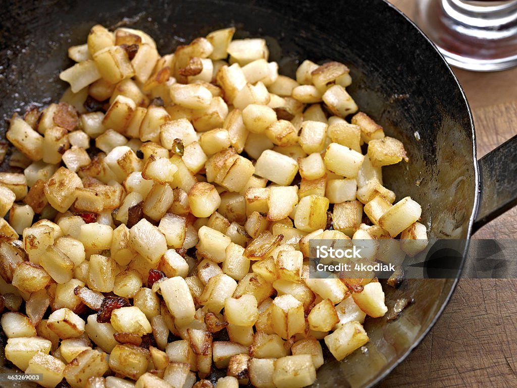 Kartoffel O'Brien - Lizenzfrei Butter Stock-Foto