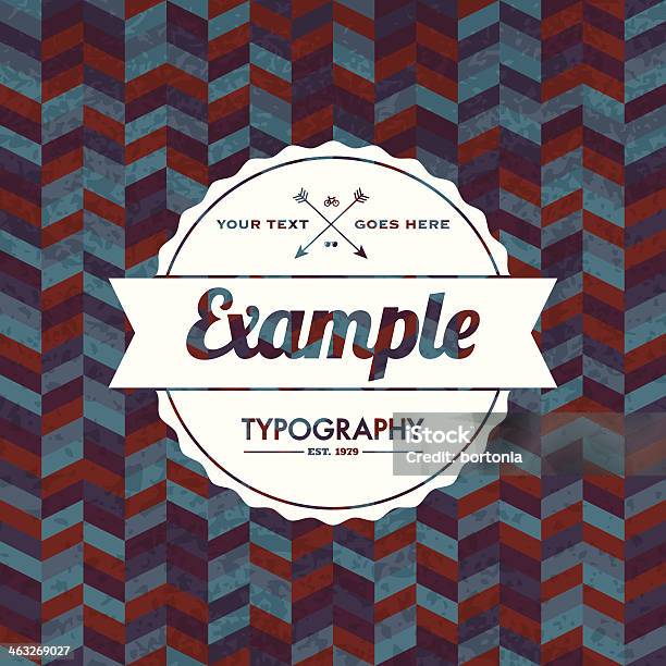 Trendy Seamless Abstract Geometric Hipster Background Stock Illustration - Download Image Now