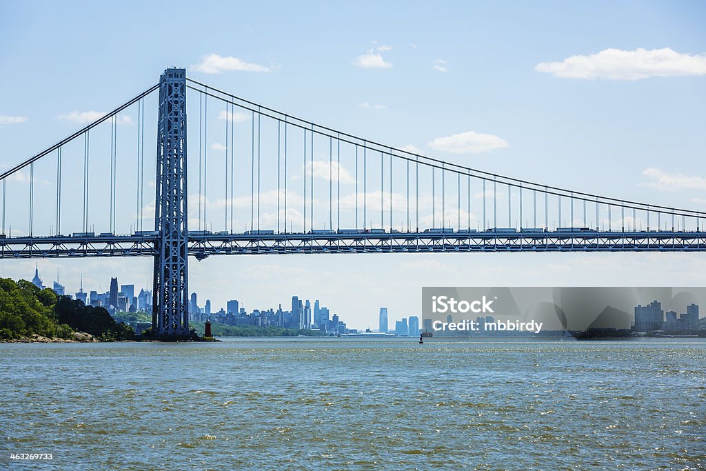 George Washington Bridge, New York City - Lizenzfrei Architektur Stock-Foto