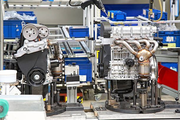 istock manufacturing of car engine 463270351