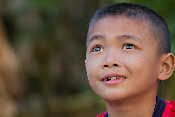 istock Portrait of the cheerful boy 463271085