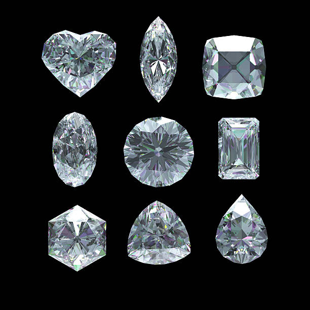 grupa diamond kształt z ścieżka odcinania - marquises zdjęcia i obrazy z banku zdjęć