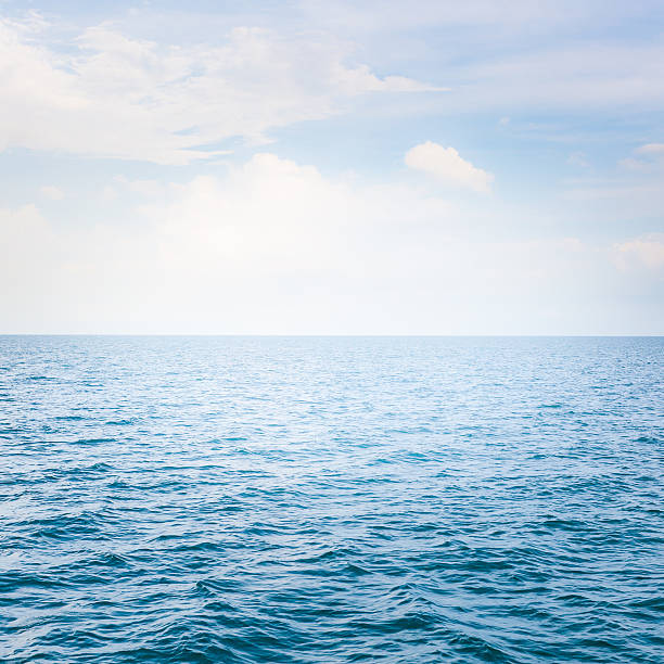 istock blues sea with waves and clear blue sky 463279065