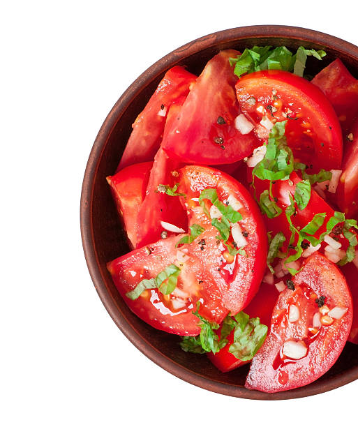 istock tomato salad with basil, black pepper and garlic 463279377
