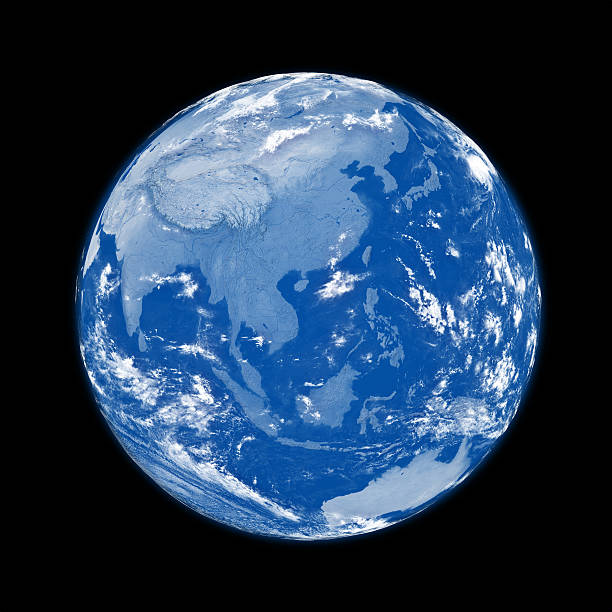 istock Southeast Asia on blue Earth 463286121