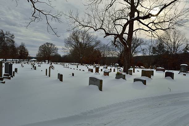 Neve Graves - fotografia de stock