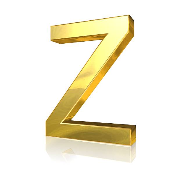 istock Golden letter Z 463304095