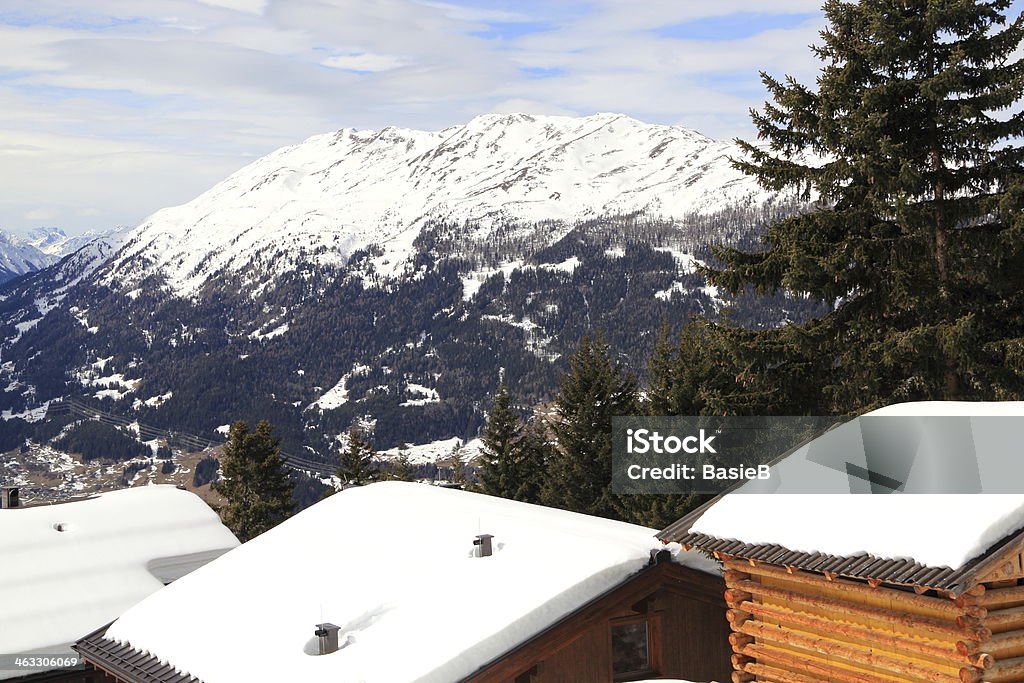 Schnee-Berge in Österreich - Lizenzfrei Alpen Stock-Foto