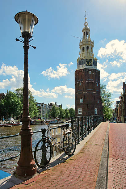istock Montelbaanstoren Tower. Amsterdam, Netherlands. 463308205