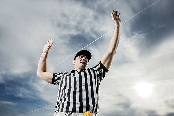 istock American football judge. 463311785