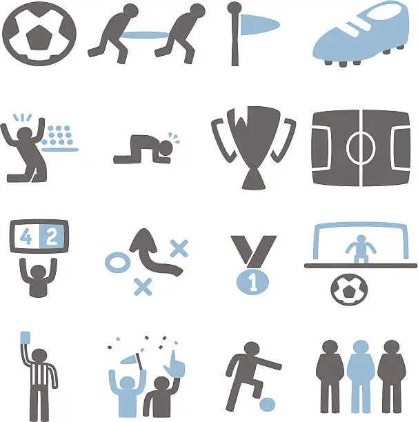 Vector illustration of Soccer Icon