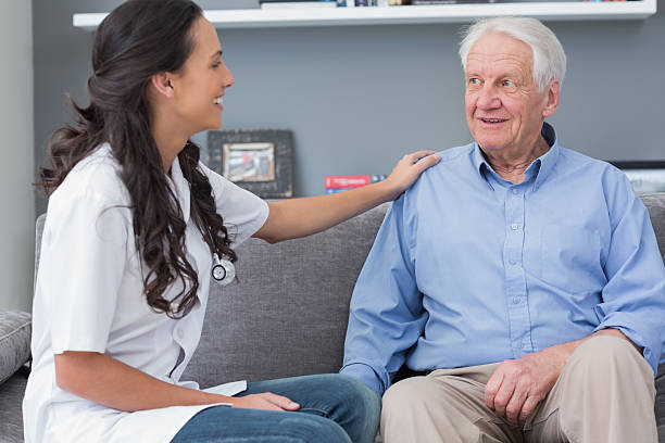 istock Doctor encouraging her patient 463318701