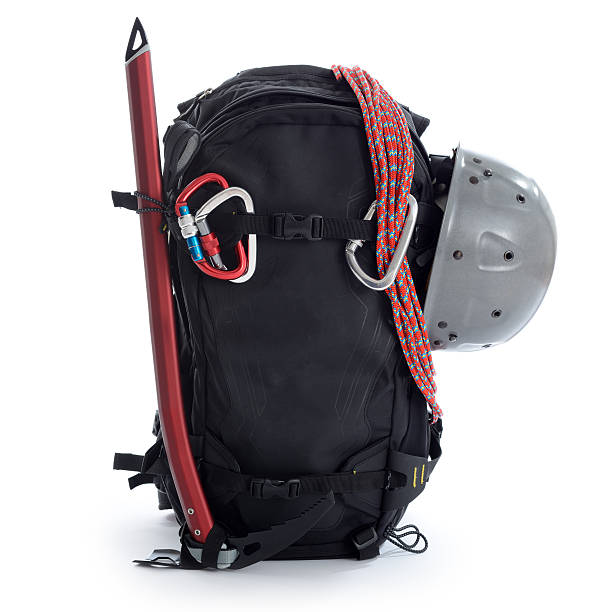 istock Mountaineering climbing equipments 463320545