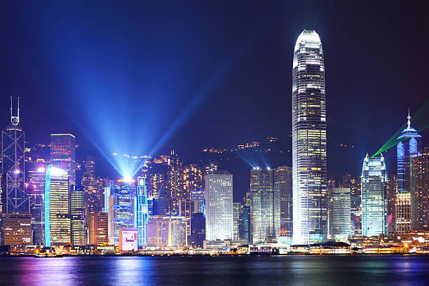 istock Symphony of light in Hong Kong 463320795