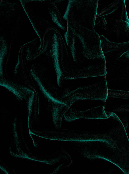 istock Elegant green velor background 463327605