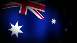 3d Animation Of Australia Australian Flag Closeup Canvas Texture Stock  Video - Download Video Clip Now - iStock