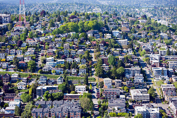 istock View of Seattle from Space Needle 463331929