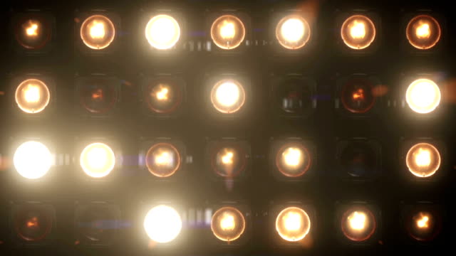 Lights Flashing VJ Blinking Spotlight Wall of Lights