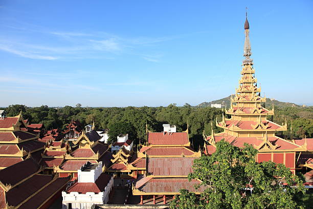 istock The Mandalay Royal Palace ( Mya nan san Kyaw ) 463334857