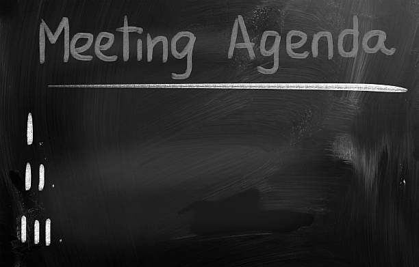 istock Meeting Agenda Concept 463335205