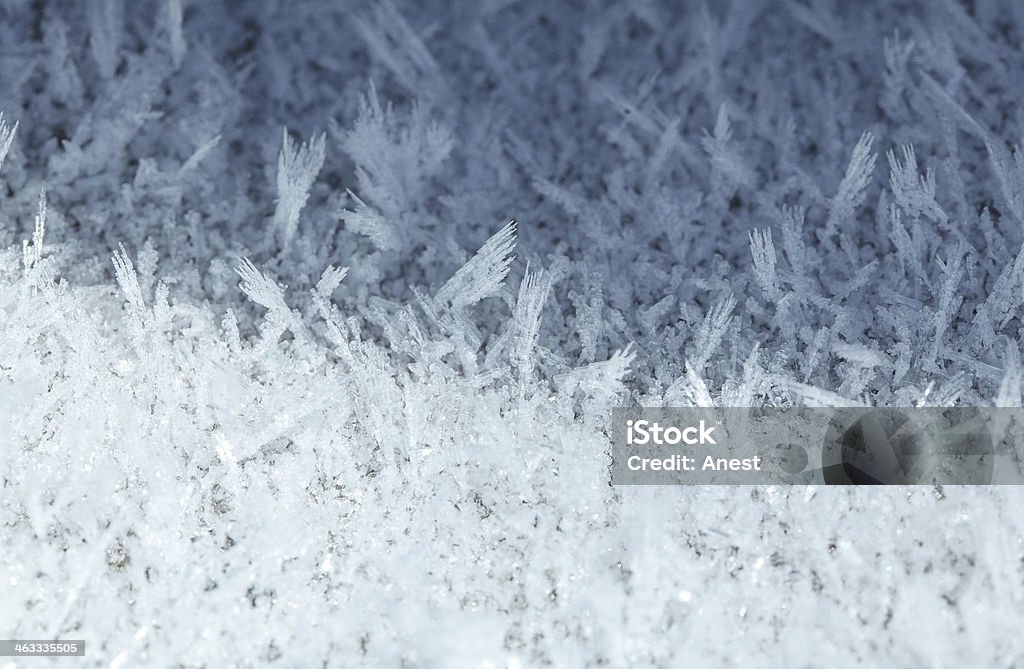 Rime ornament - abstract background Micro of hoarfrost crystals structure Abstract Stock Photo