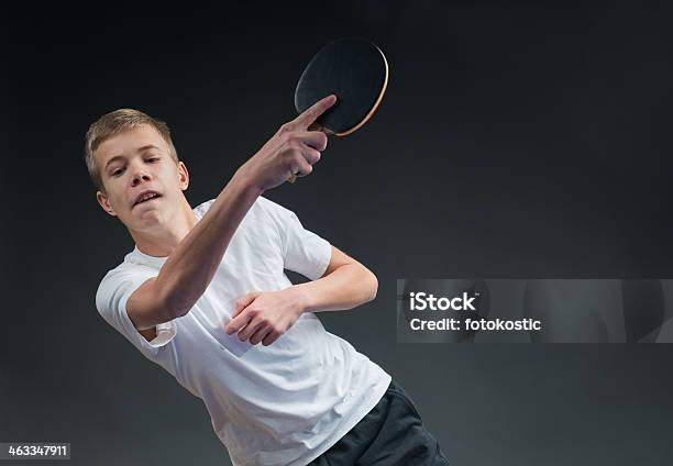 Tennis Da Tavolo - Fotografie stock e altre immagini di 14-15 anni - 14-15 anni, Adolescente, Adolescenza