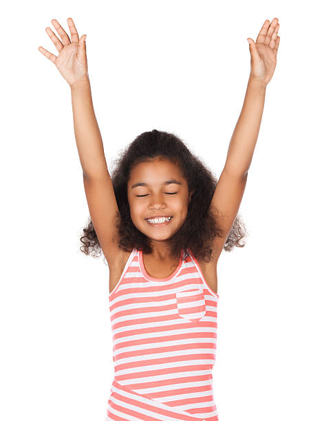 istock Cute african girl 463349825