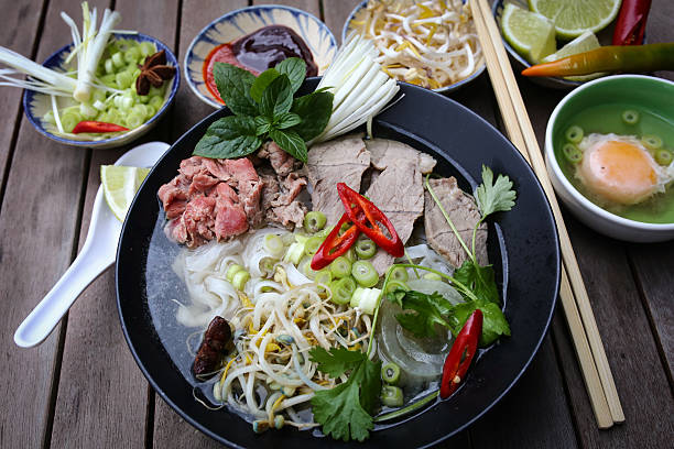 istock Pho, Vietnamese rice noodles 463350591