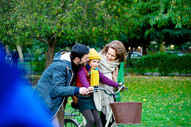 istock Three generation family in the park 463351539