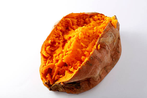 istock baked sweet potato 463352181