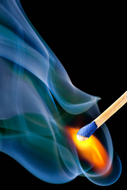istock Match in Macro; The Instant of Ignition 463352281