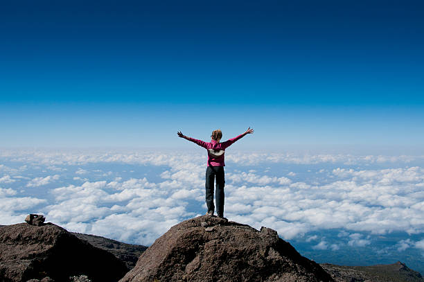 Above the clouds on Kilimanjaro