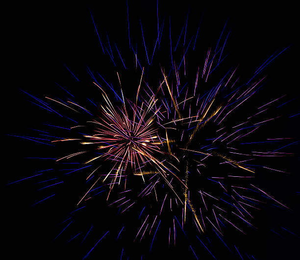 istock ant view of firework in the sky 463360245