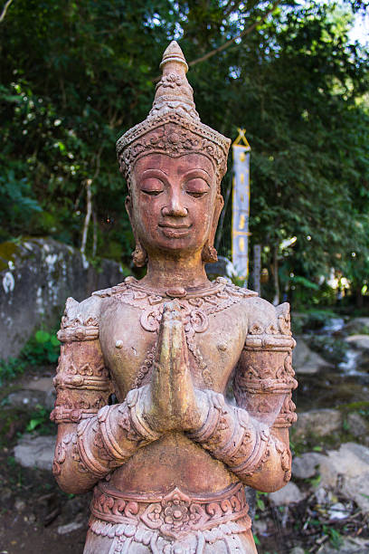 istock Buddhist decorated angel , Thai Art 463361789