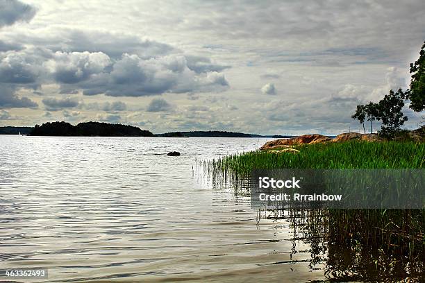 Lake In Schweden Stockfoto und mehr Bilder von Aussicht genießen - Aussicht genießen, Baum, Bedeckter Himmel