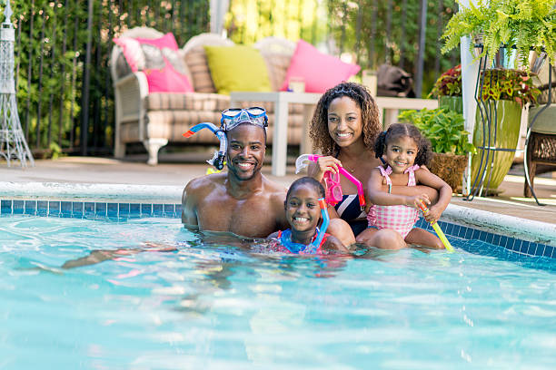 istock family having fun in swimming pool 463373223
