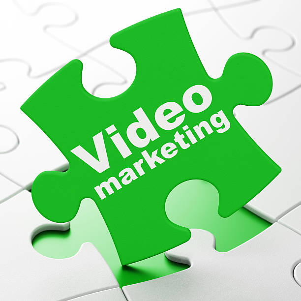 istock Business concept: Video Marketing on puzzle background 463373259