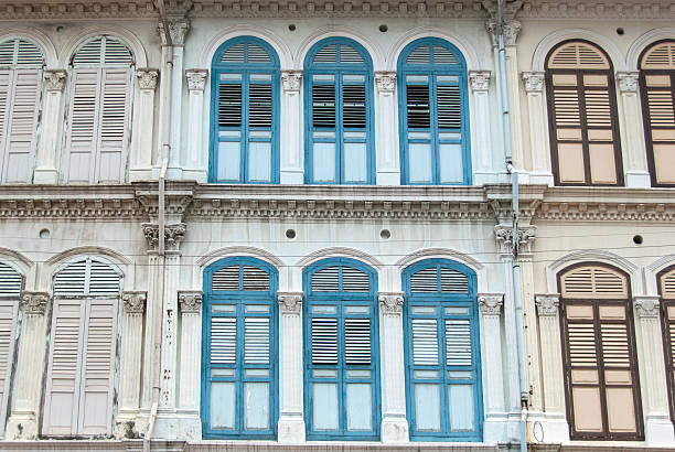 istock Chinese House Facades 463375139