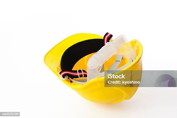 黄色工事用ヘルメット - カットアウトのストックフォトや画像を多数ご用意 - カットアウト, カラー画像, クリッピングパス