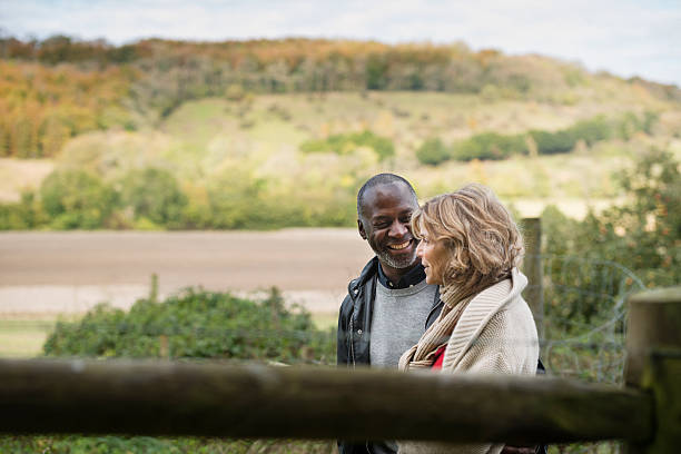 istock Mature Couple outdoors in the countryside 463378285
