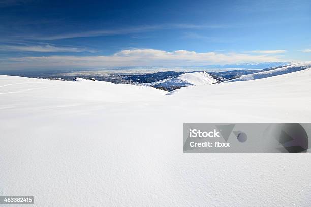 Nívea Pendiente Con Magnífica Vista Panorámica Foto de stock y más banco de imágenes de Aire libre - Aire libre, Alpes Europeos, Altiplanicie